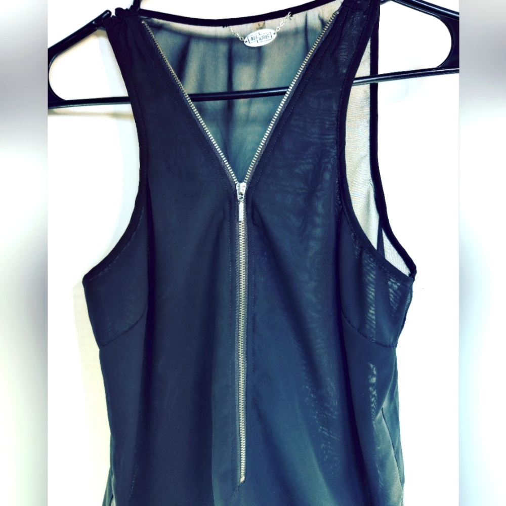 Ali & Kris (BUCKLE) SHEER TANK... GREAT FOR PINUP 🫶 *S*